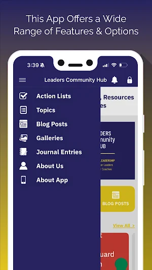 Leaders Community Hub Screenshot 2