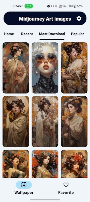 Midjourney Art images Screenshot 2