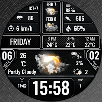 N-SPORT753 Digital Watch Face