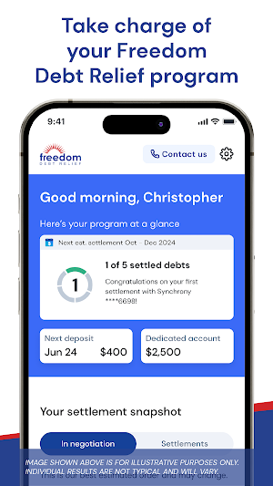Freedom Debt Relief Screenshot 0
