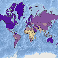GDP Explorer Globe Map
