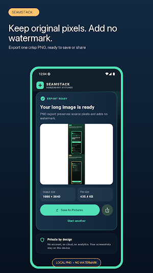 SeamStack: Screenshot Stitch Screenshot 3