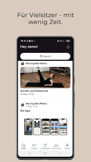 Moving.Mat Pilates Screenshot 1