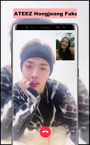Hongjoong Fake Call Screenshot 2