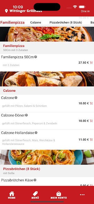 Wittinger Grillhaus Screenshot 2