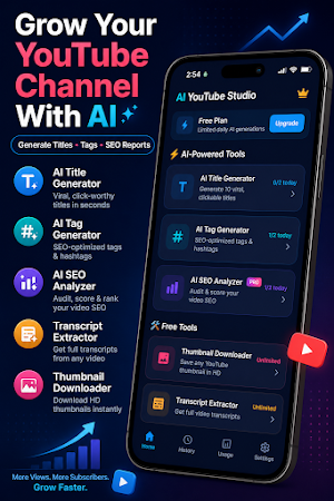 Creator SEO AI: Tags & Titles Screenshot 0
