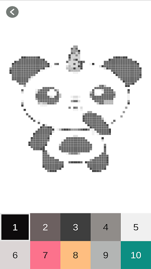 Paint Number:Pandas Color By N Screenshot 1