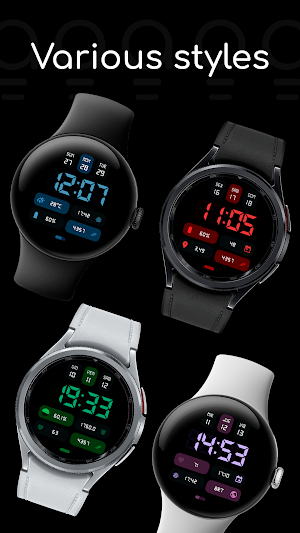AD Digital BrieF - Watch Face Screenshot 2