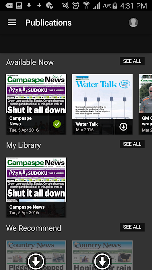Campaspe News Screenshot 2