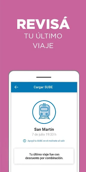 Carga SUBE Beta Screenshot 3