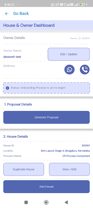 Nestaway's Partners App Screenshot 3