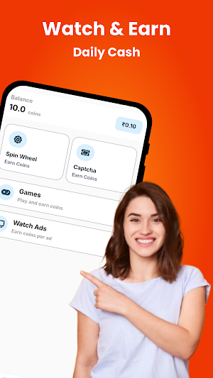 Watch & Earn : Daily Cash Screenshot 0