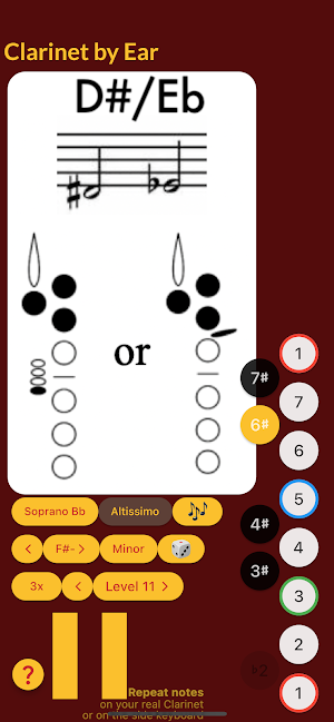 Clarinet by Ear Screenshot 3