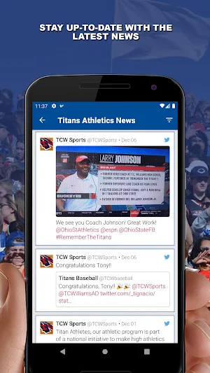 Titans Athletics Screenshot 3