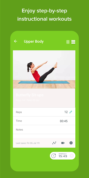 Fitness Routine Logo Screenshot 3
