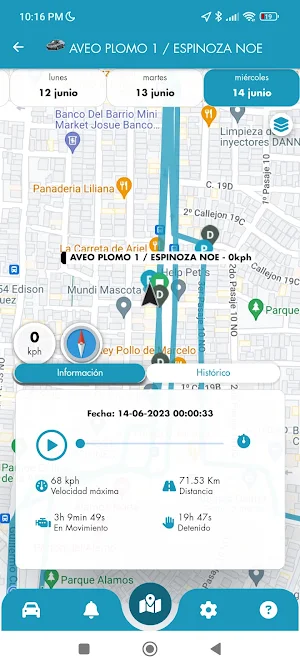 Monitoreo Satelital Screenshot 3