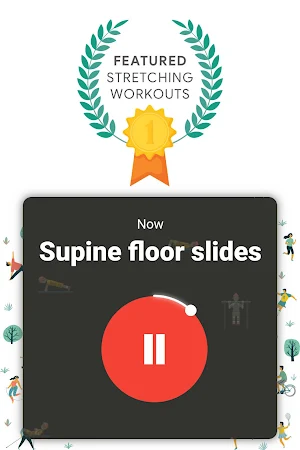 Stretching exercises for beginners Screenshot 1