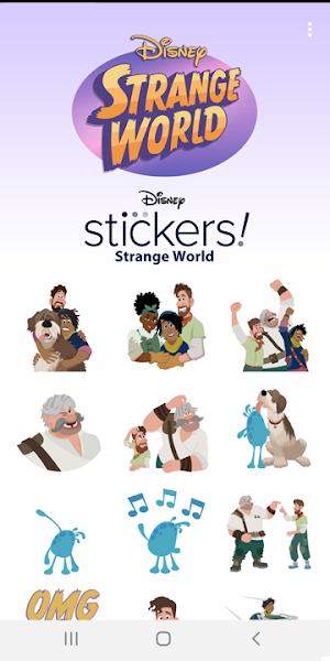 Disney Stickers: Strange World Screenshot 0
