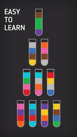 Water Sort - Color Sort Puzzle Screenshot 2