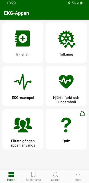 EKG-Appen Screenshot 0