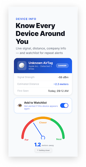 AirTag Finder: Tracker Scanner Screenshot 3