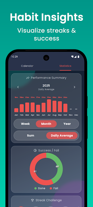 Habit Tracker - StreakAura Screenshot 2
