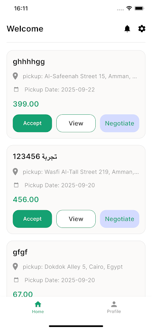 TransTrux Partner Screenshot 2