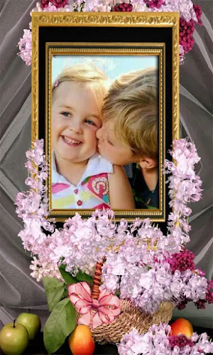 Lovely Flower Photo Frame Screenshot 2
