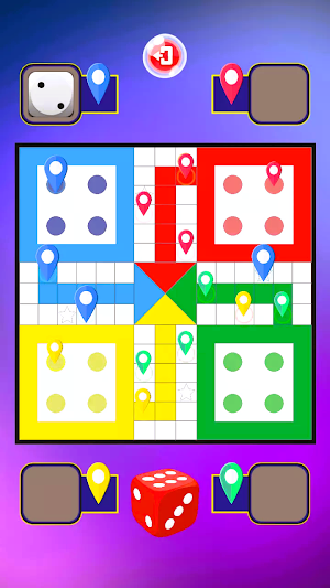 Ludo 4 King Color Horses Race Screenshot 3
