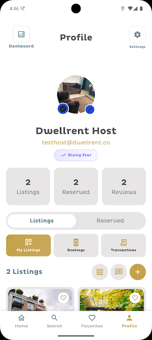 DwellRent: Apartments & Hotels Screenshot 2