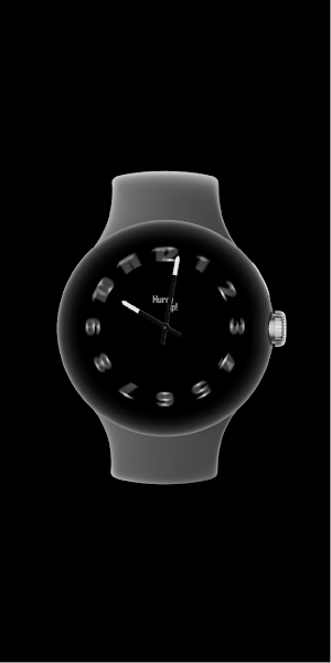 Hurry up! Watch Face Screenshot 1