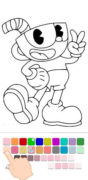 Cup Coloring game Screenshot 2