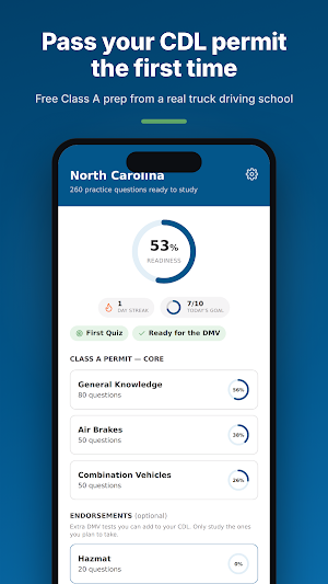 TransTech CDL Prep Screenshot 0