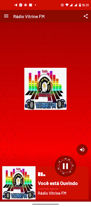 Radio Vitrine FM Screenshot 2