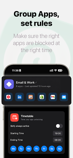 Slofy - Less Screentime Screenshot 3