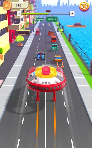 Futuristic Bus Screenshot 0