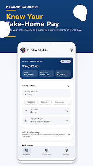 PH Salary Calculator 2026 Screenshot 0