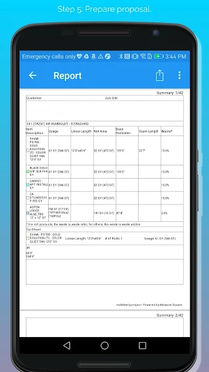 MeasureSquare Mobile screenshot 5