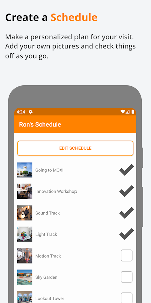 MOXI Accessibility Guide Screenshot 1