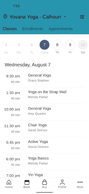 Yovana Yoga Screenshot 1