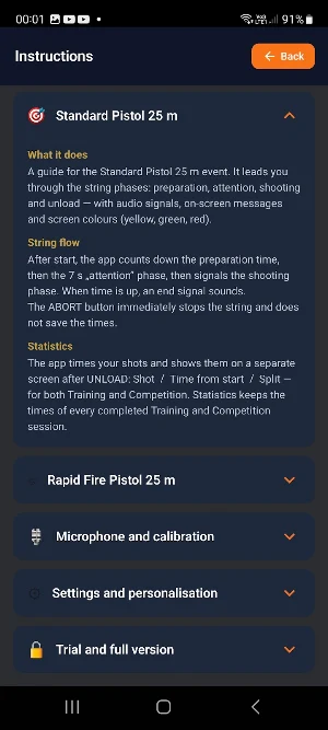 Timer for ISSF Training Screenshot 0