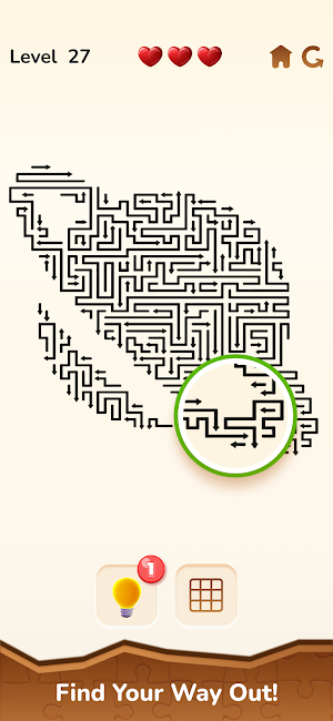 Arrow Go! : Escape Puzzle Game Screenshot 1