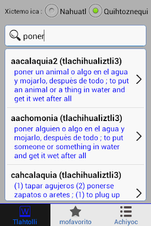 Totlahtol Nahuatl Screenshot 2
