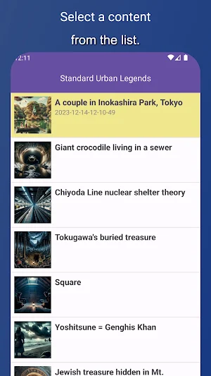 Talking Urban Legends Screenshot 2