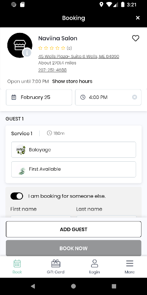 Naviina Salon & Day Spa Screenshot 3