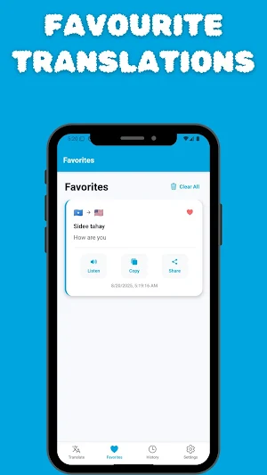 Somali Translator Screenshot 1