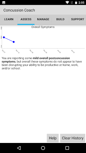 Concussion Coach Screenshot 3
