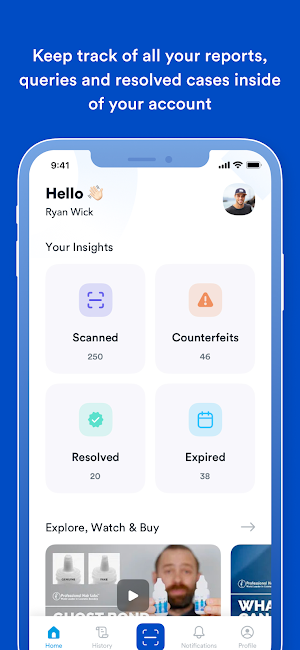 Clarity Codes - Brand Security Screenshot 1
