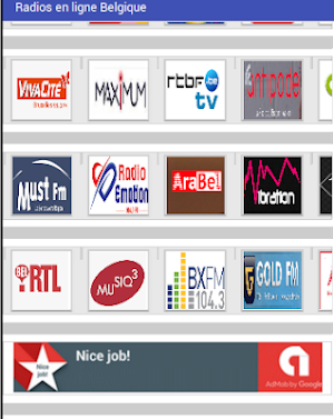 Radios Belgique Screenshot 1