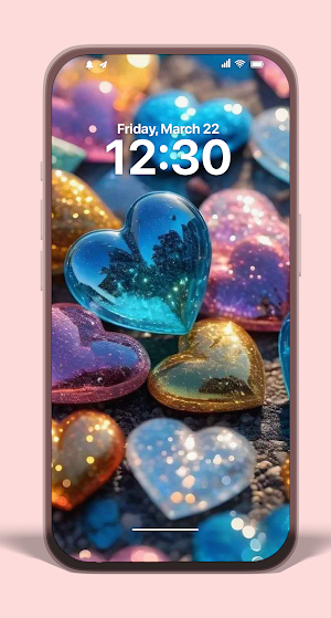 Hearts & Love Wallpapers Screenshot 2